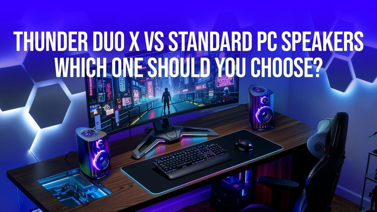 Thunder Duo X vs. Altavoces Estándar de PC: ¿Cuál Deberías Elegir?