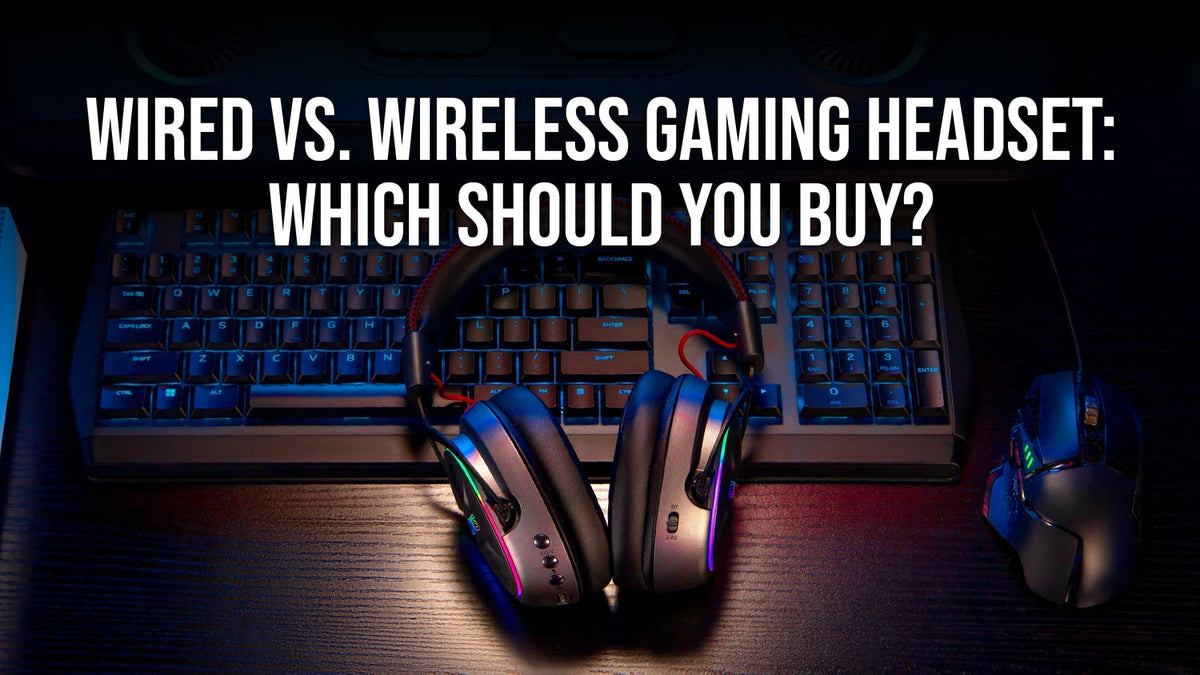 Headset Gaming Alámbrico vs. Inalámbrico: ¿Cuál deberías comprar?